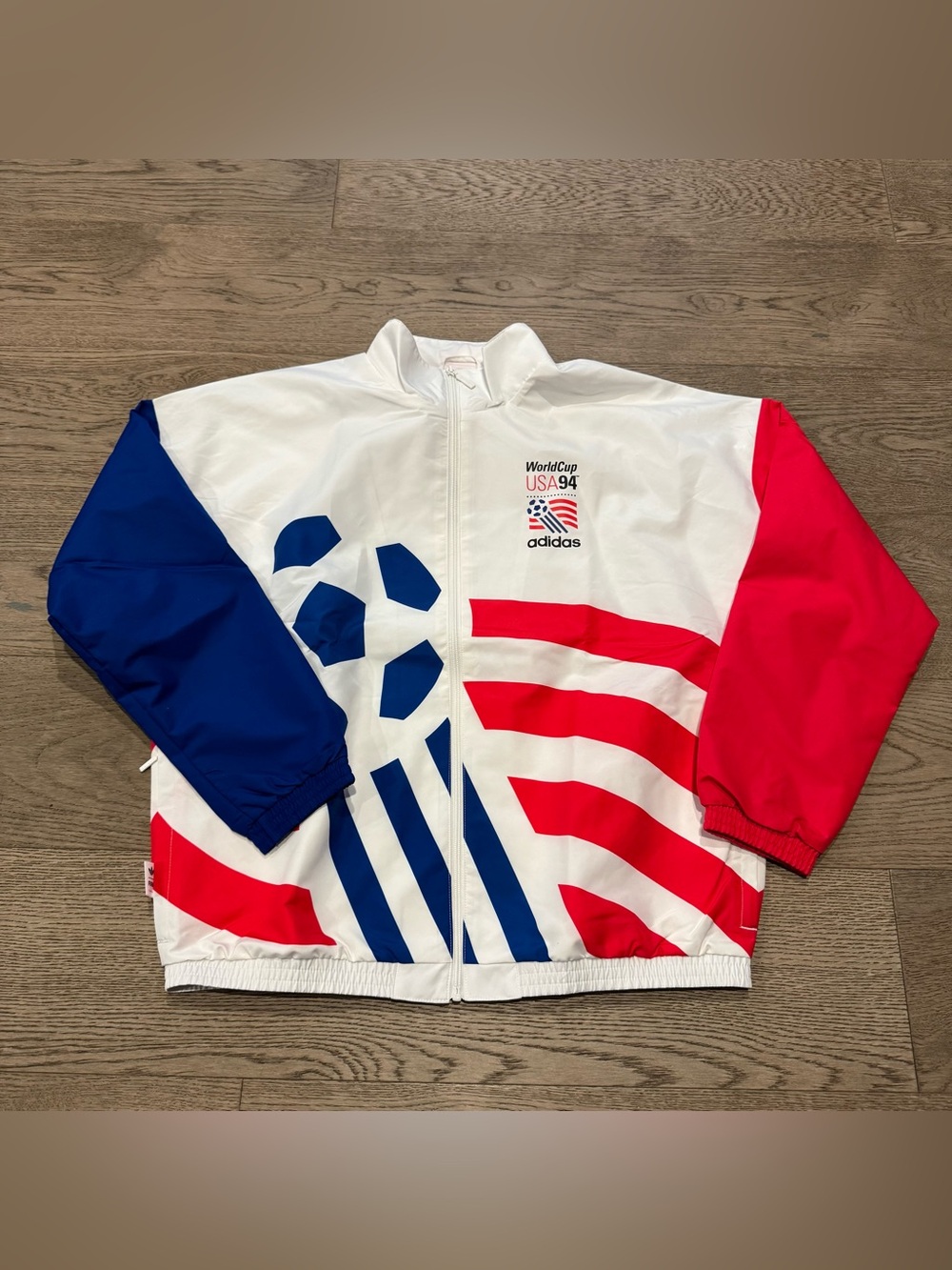 Adidas Classic USA World Cup 94 Logo Retro Woven Track Jacket Men’s
